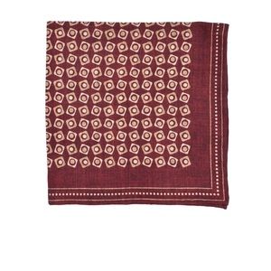BRUNELLO CUCINELLI MEN'S 100% SILK POCKET SQUARE